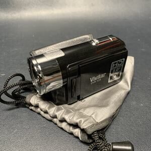 Vivitar HD Mini Camcorder DVR 528 Digital Video Recorder Black High Definition
